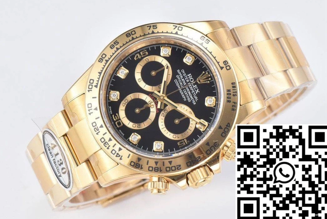 M116508-0016 Dial Daytona Cosmograph Rolex Diamond Factory Clean 1126